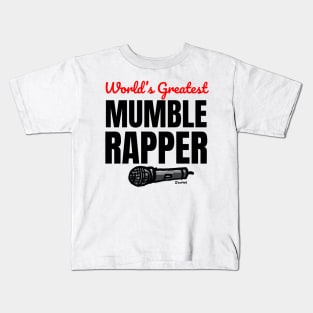 Mumble Rapper Kids T-Shirt